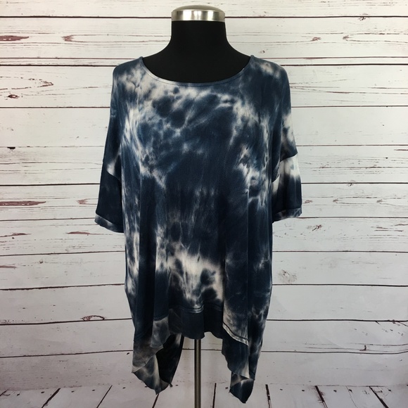 lazy sundays Tops - Lazy Sundays Tie Dye Twist Back Top